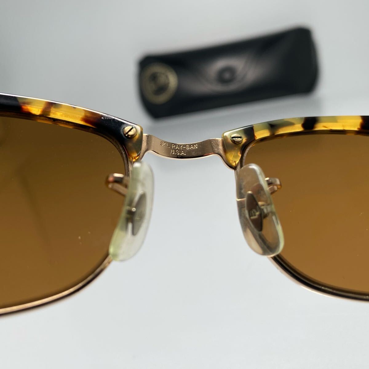 希少レア☆B&L RAY-BANボシュロムレイバン CLUBMASTERクラブ 希少レア☆B&L RAY-BANボシュロムレイバン CLUBMASTERクラブ