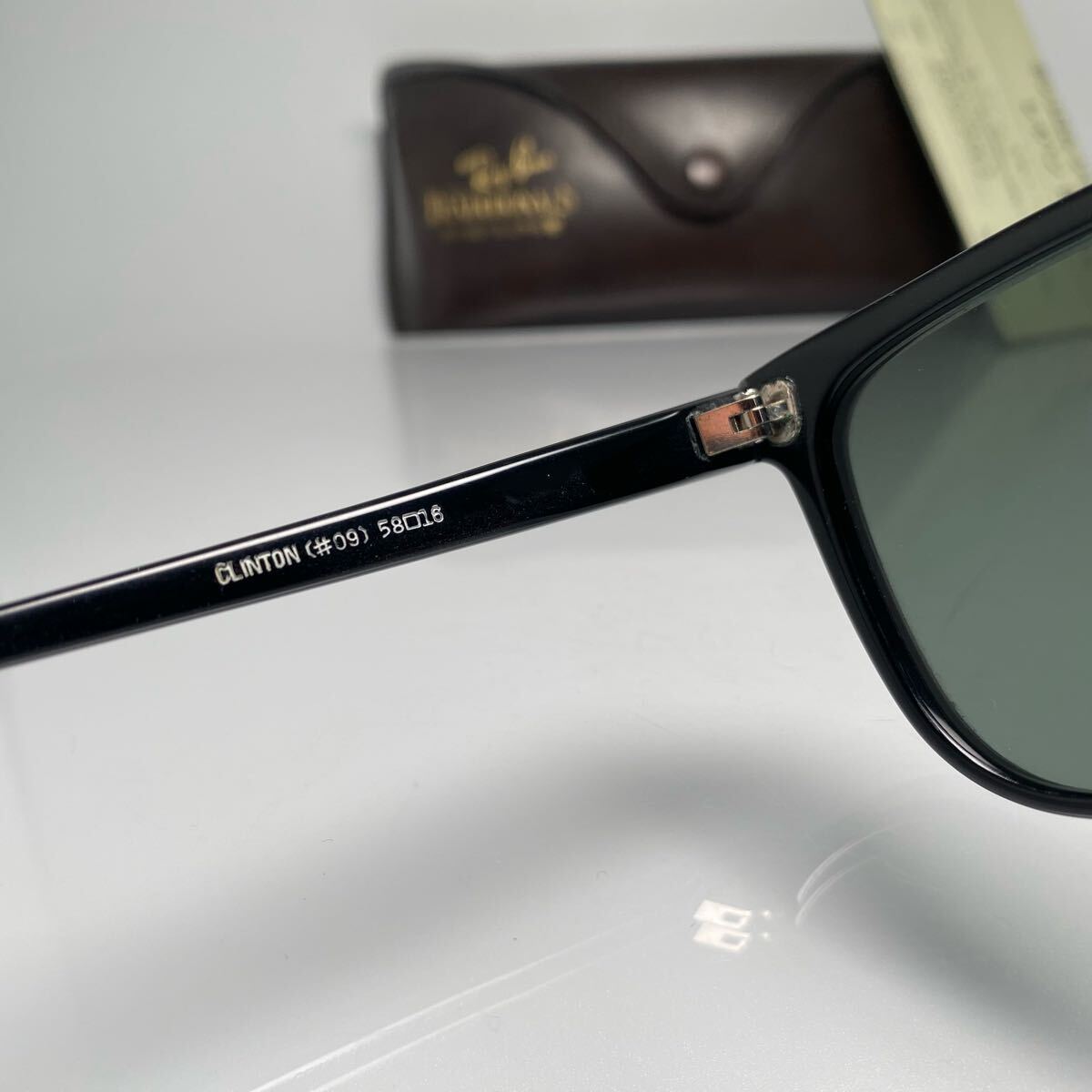 ケース付☆B&L RAY-BANボシュロムレイバン CLINTON(#09 ケース付☆B&L RAY-BANボシュロムレイバン CLINTON(#09