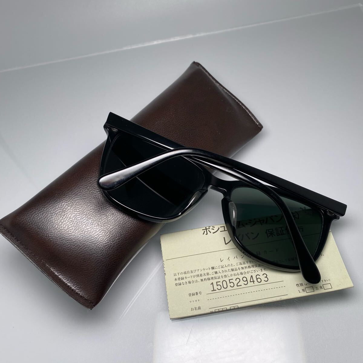 ケース付☆B&L RAY-BANボシュロムレイバン CLINTON(#09 ケース付☆B&L RAY-BANボシュロムレイバン CLINTON(#09