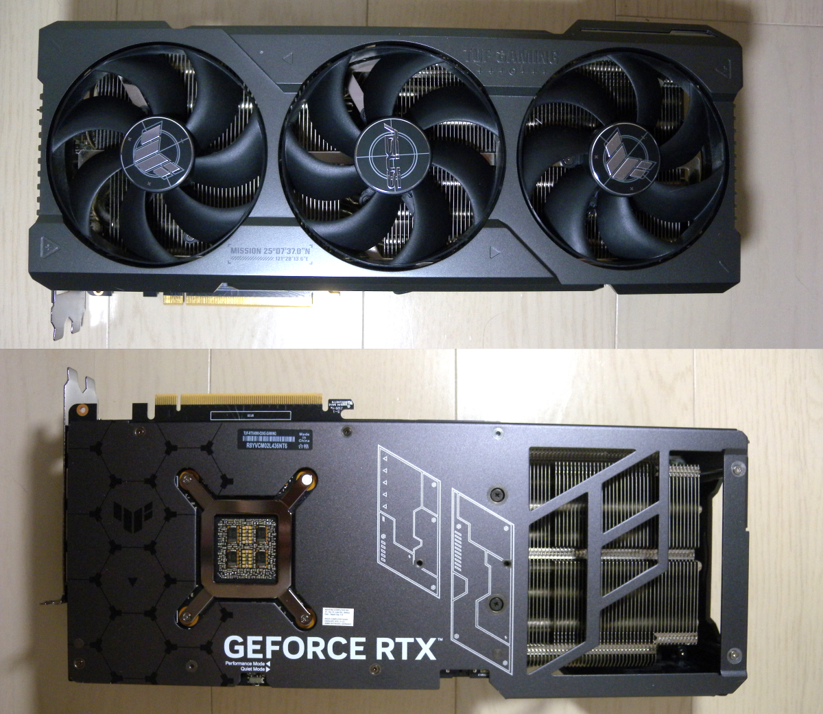 ASUS TUF-RTX4090-O24G-GAMING 動作正常 付属品完備 美品 2023年 ASUS TUF-RTX4090-O24G-GAMING 動作正常 付属品完備 美品 2023年