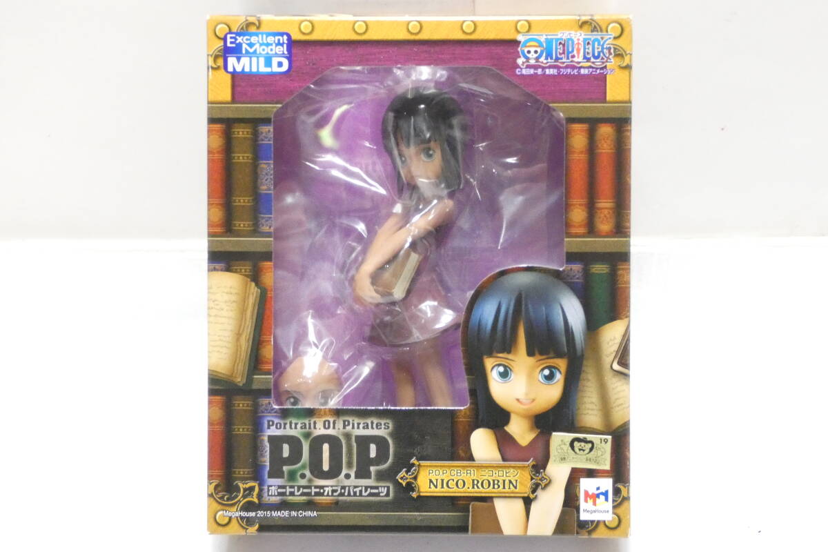 1324K/新品未開(kāi)封◇メガハウス P.O.P CB-R1 ニコ?ロビン NICO.ROBIN フィギュア/ONE PIECE ワンピース エクセレントモデル マイルド MILD