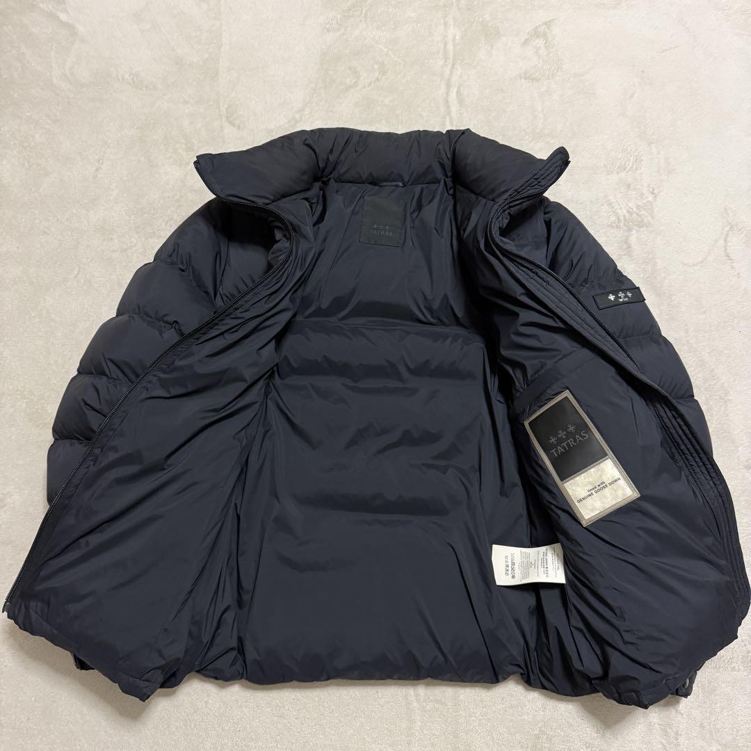 美品】 TATRAS タトラス ダウンジャケット BORBORE ボルボレ 黒 美品】 TATRAS タトラス ダウンジャケット BORBORE ボルボレ 黒
