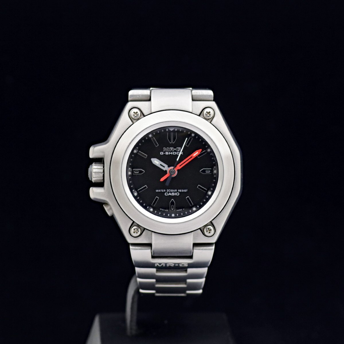 美品 電池交換済 CASIO カシオ G-SHOCK MR-G MRG-120-1A SS 美品 電池交換済 CASIO カシオ G-SHOCK MR-G MRG-120-1A SS