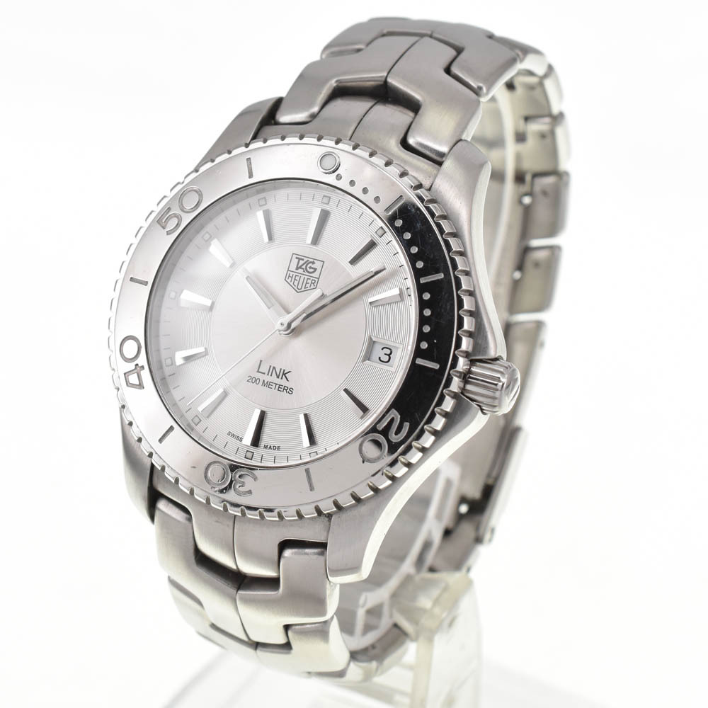 タグホイヤー TAG HEUER WJ1111.BA0570 リンク デイト クォーツ メンズ 良品 A#138732