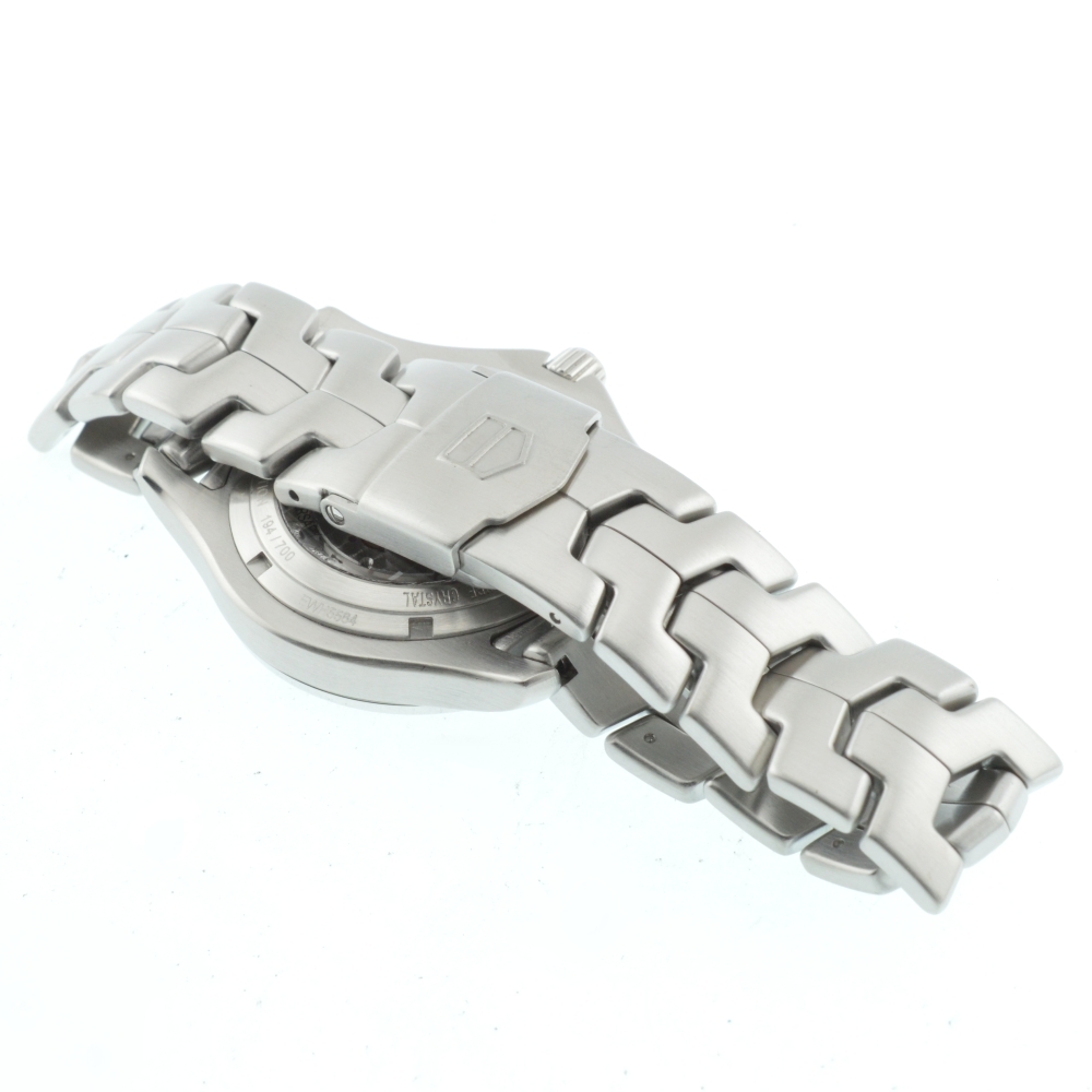 値下 タグホイヤー TAG HEUER WJF211J リンク デイト キャリバー6 150周年記念モデル 自動巻き メンズ 美品 箱付き D#136343