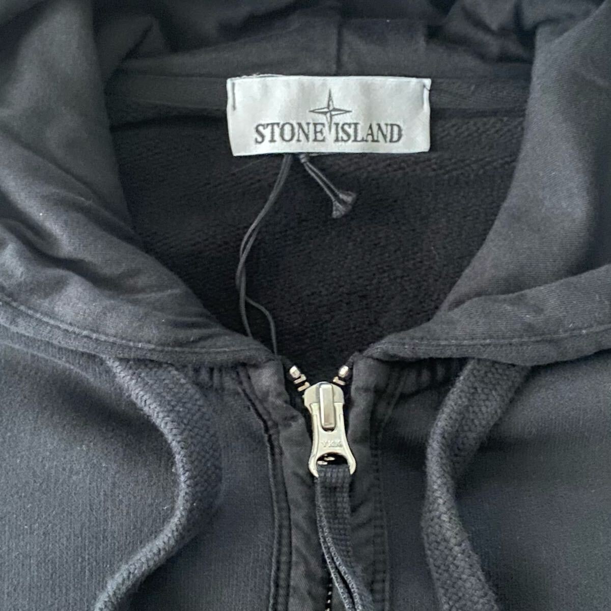 新品 STONE ISLAND ストーンアイランド ジップアップ パーカー M 新品 STONE ISLAND ストーンアイランド ジップアップ パーカー M