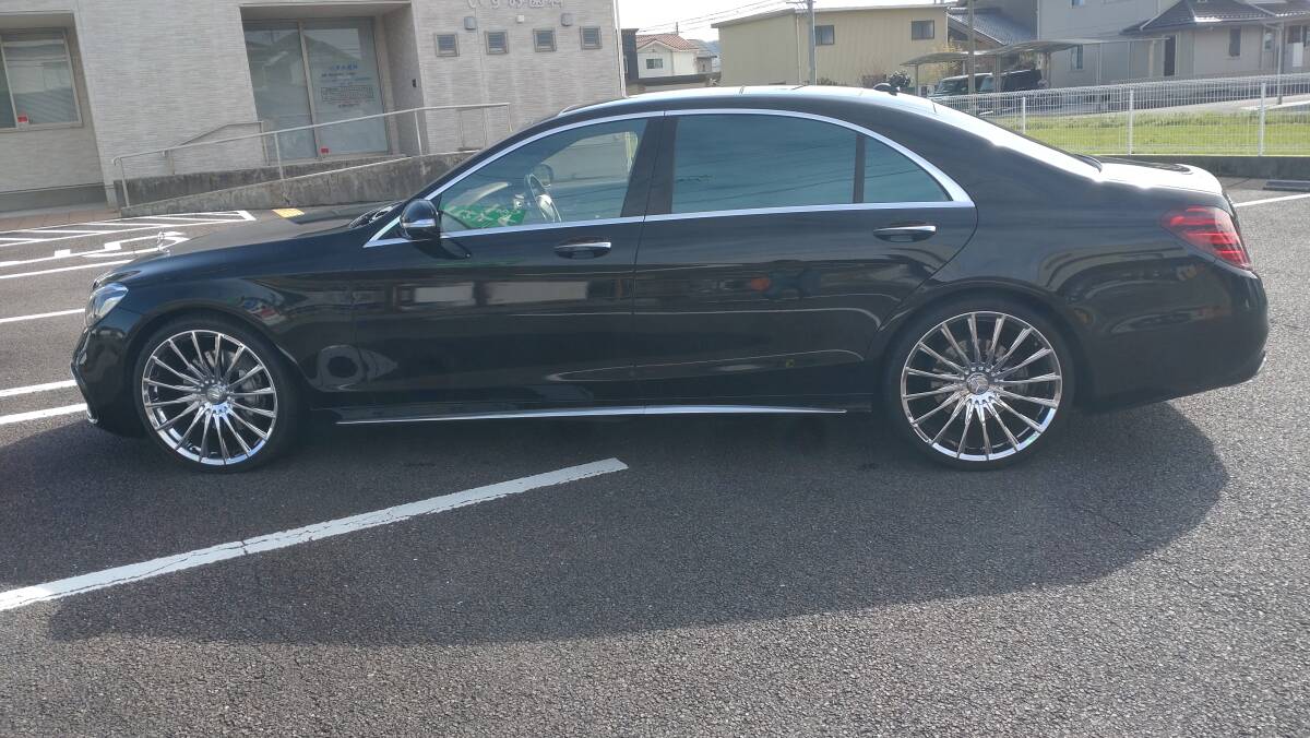 美車メルセデスベンツS550 后期s65仕様ショーファーパッケージ　サンルーフ　黒　ロング　后席モニター　特別裝備　セダン
