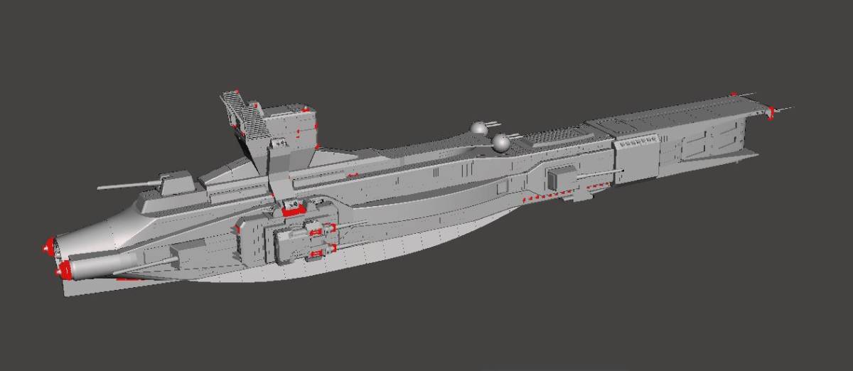 1/1700 サラミス級巡洋艦 3Dプリント 未組立 改修型 宇宙船 宇宙 1/1700 サラミス級巡洋艦 3Dプリント 未組立 改修型 宇宙船 宇宙