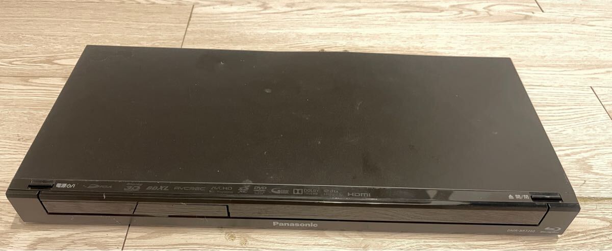 Panasonic ブルーレイレコーダー DMR-BRT260 中古品 Panasonic ブルーレイレコーダー DMR-BRT260 中古品