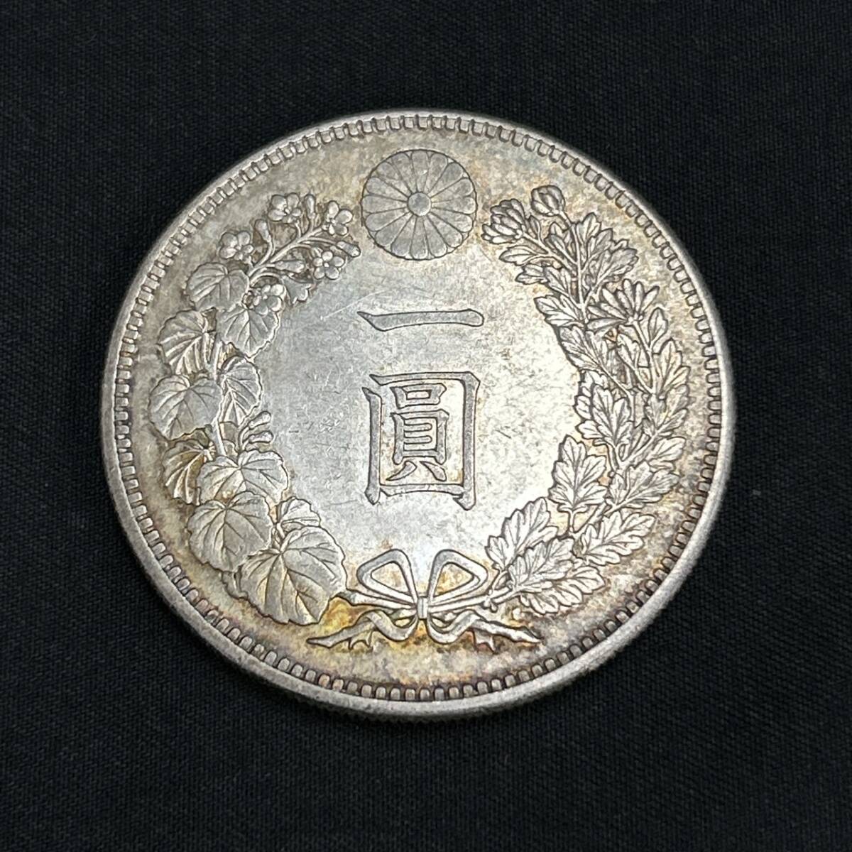 25横/A064982-5/MM3000/C052-348/ 古銭 一圓 大日本 明治三十四 25横/A064982-5/MM3000/C052-348/ 古銭 一圓 大日本 明治三十四