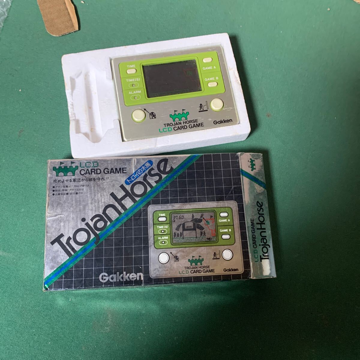 LCD LSIゲーム 学研 トロイの木馬 ゲームウォッチ 中古 現状品 LCD LSIゲーム 学研 トロイの木馬 ゲームウォッチ 中古 現状品