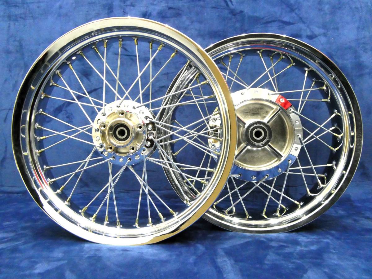ゼファー400 スポークホイール/前後18インチ ゼファー400RS ゼファー400 スポークホイール/前後18インチ ゼファー400RS