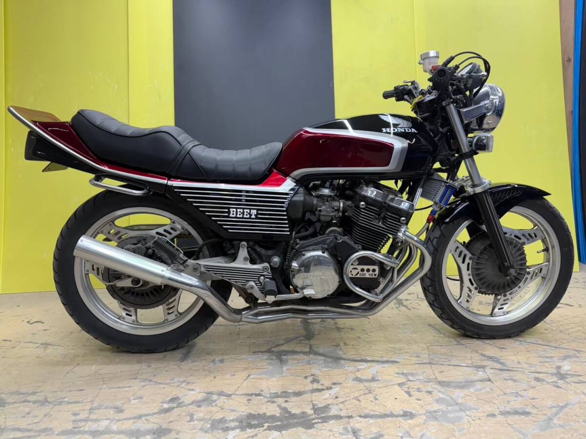 140 CBX400F外装セット 黒赤2型 カラー/中古 美品 塗装後 未使用 140 CBX400F外装セット 黒赤2型 カラー/中古 美品 塗装後 未使用