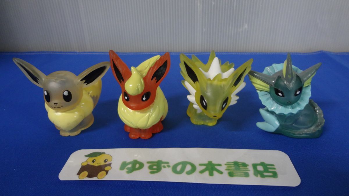 イーブイ ブースター サンダース シャワーズ 4体セット クリア イーブイ ブースター サンダース シャワーズ 4体セット クリア
