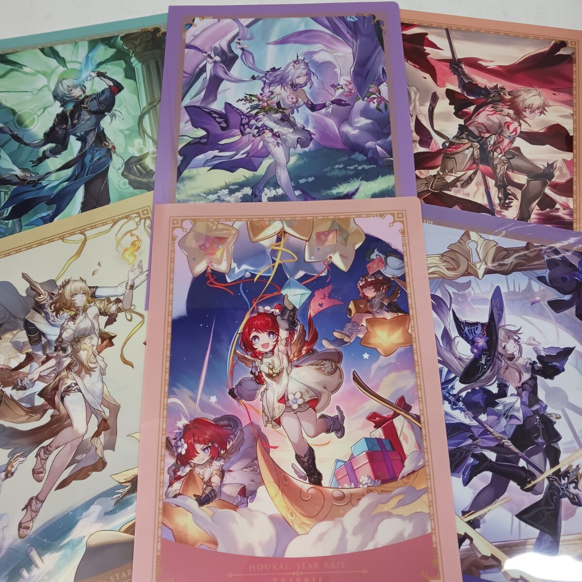 崩壊 スターレイル クリアファイル ローソン 全6種類 崩壊 スターレイル クリアファイル ローソン 全6種類