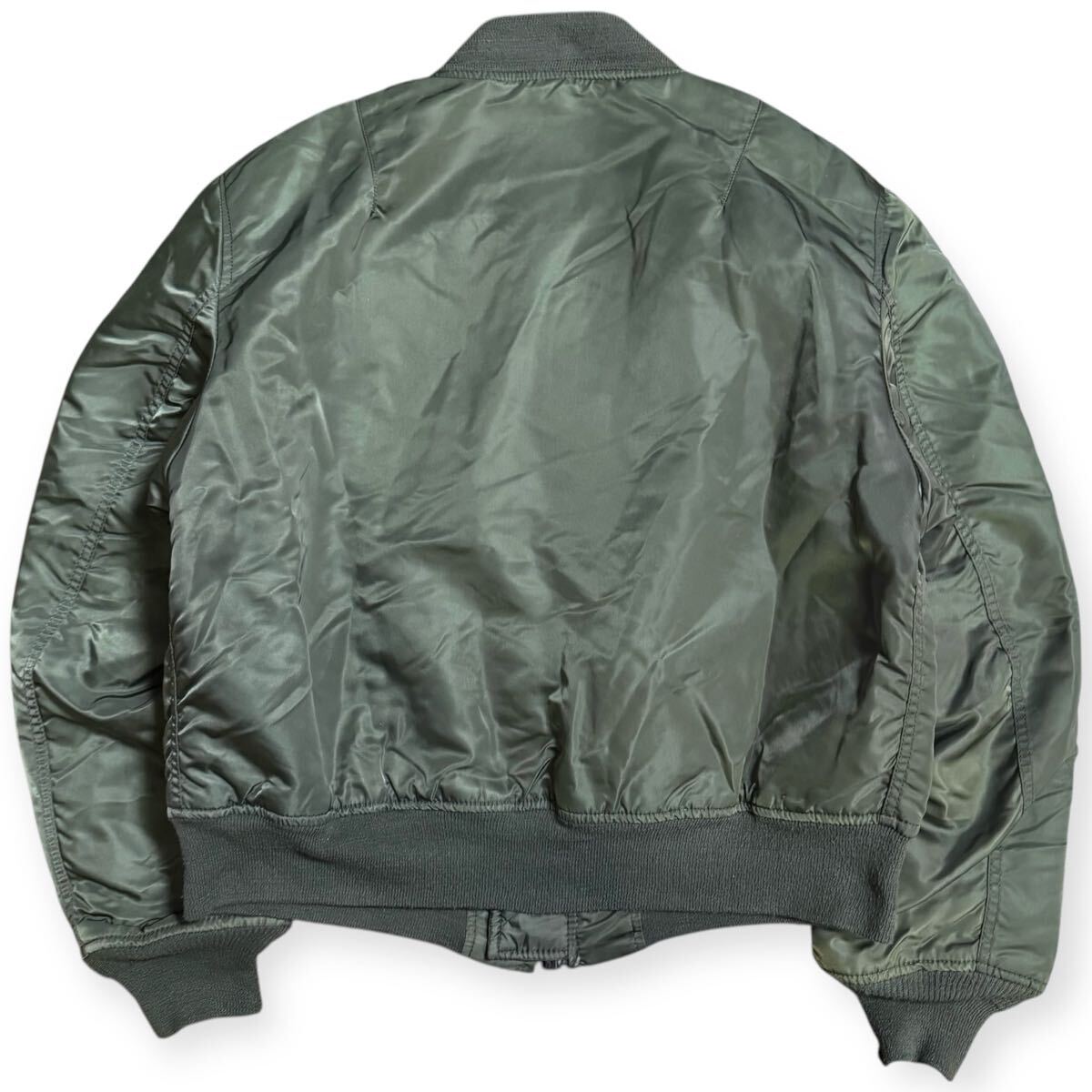 雰囲気 ALPHA INDUSTRIES 黒タグ 90s USA製 ヴィンテージ MA-1 雰囲気 ALPHA INDUSTRIES 黒タグ 90s USA製 ヴィンテージ MA-1