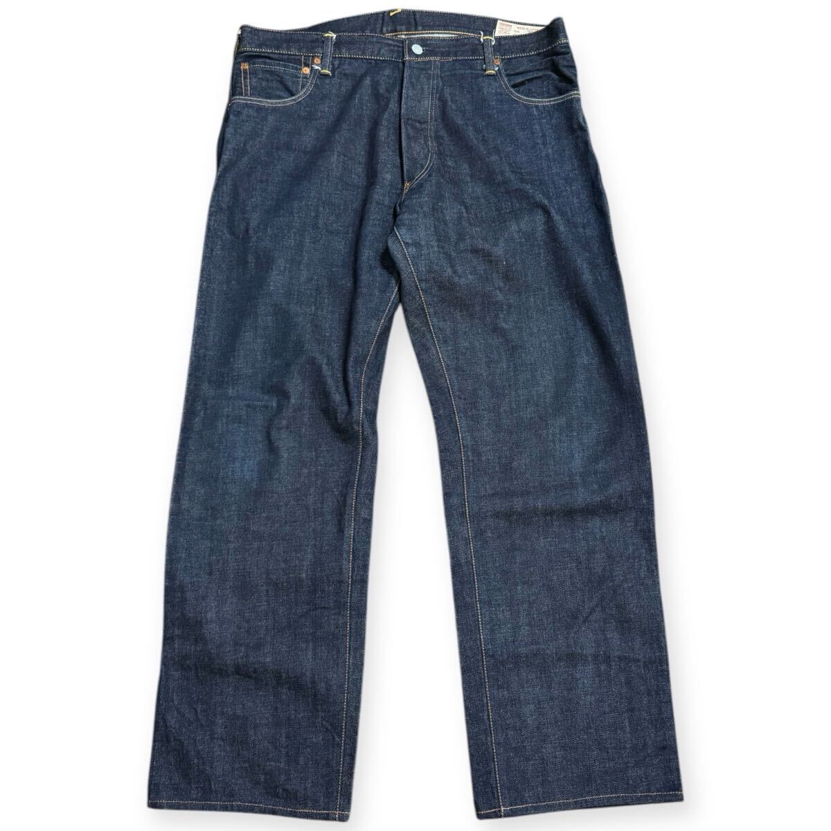 濃紺 EVISU 2000 No 2 大黒 ビッグカモメ 赤耳 デニムパンツ 38 濃紺 EVISU 2000 No 2 大黒 ビッグカモメ 赤耳 デニムパンツ 38