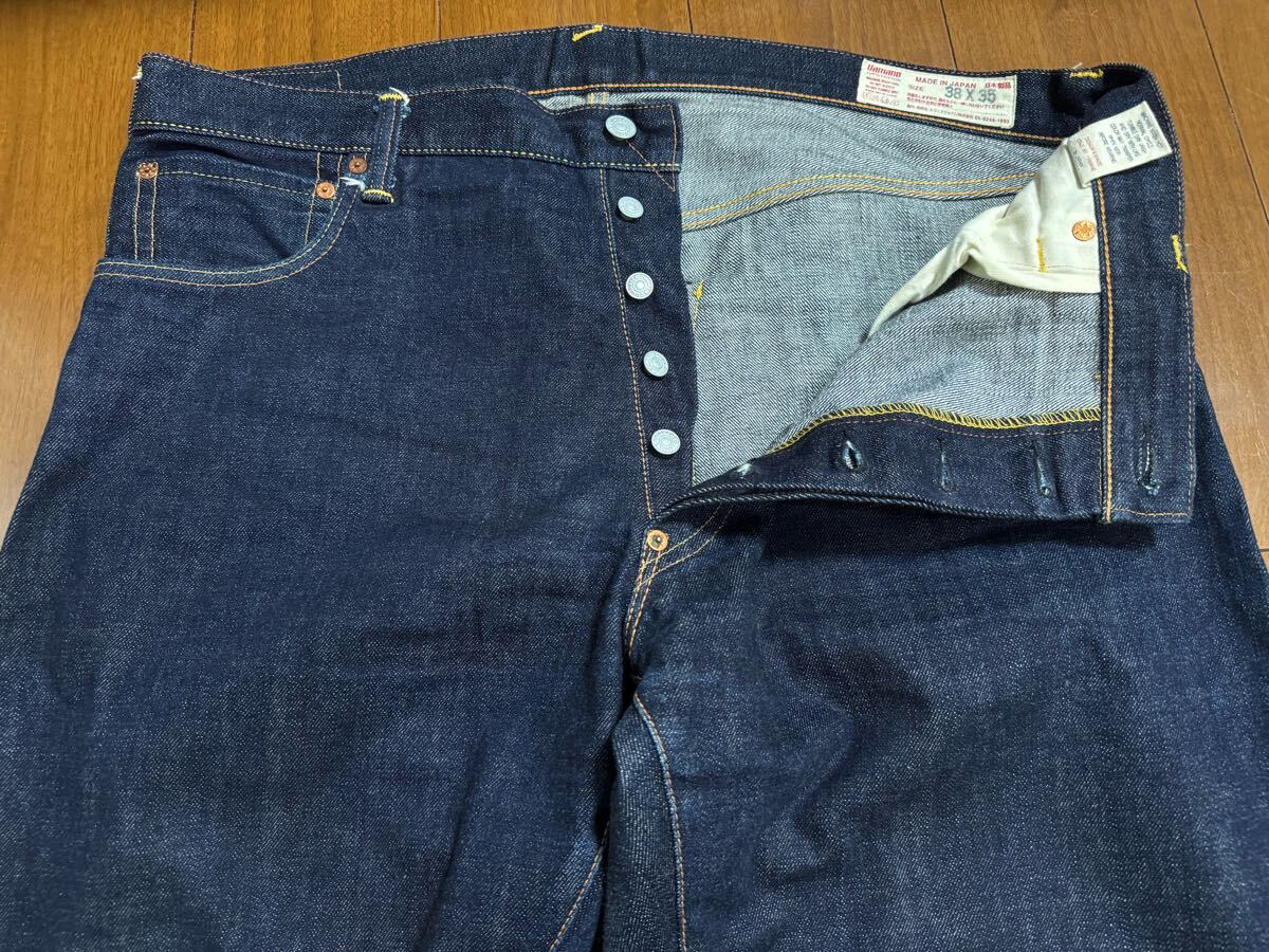 濃紺 EVISU 2000 No 2 大黒 ビッグカモメ 赤耳 デニムパンツ 38 濃紺 EVISU 2000 No 2 大黒 ビッグカモメ 赤耳 デニムパンツ 38
