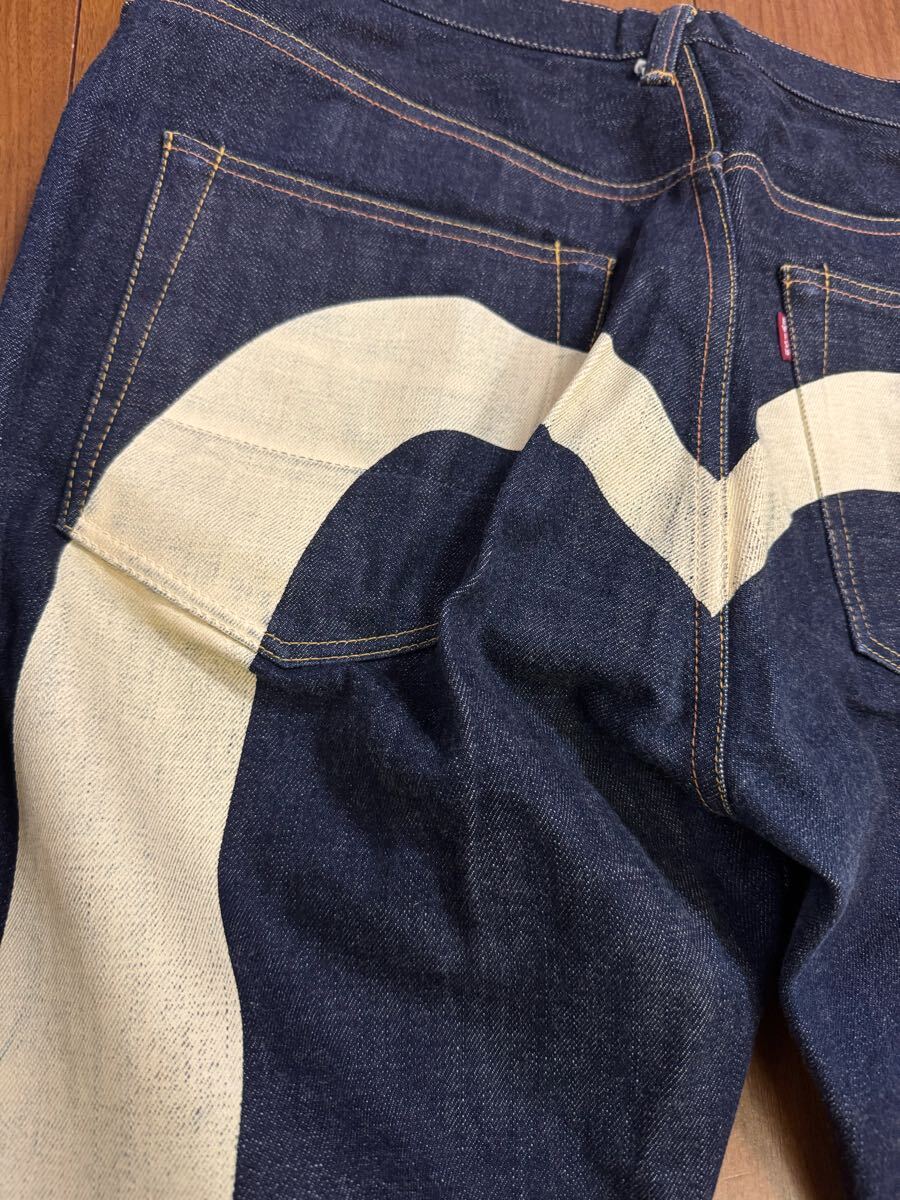 濃紺 EVISU 2000 No 2 大黒 ビッグカモメ 赤耳 デニムパンツ 38 濃紺 EVISU 2000 No 2 大黒 ビッグカモメ 赤耳 デニムパンツ 38