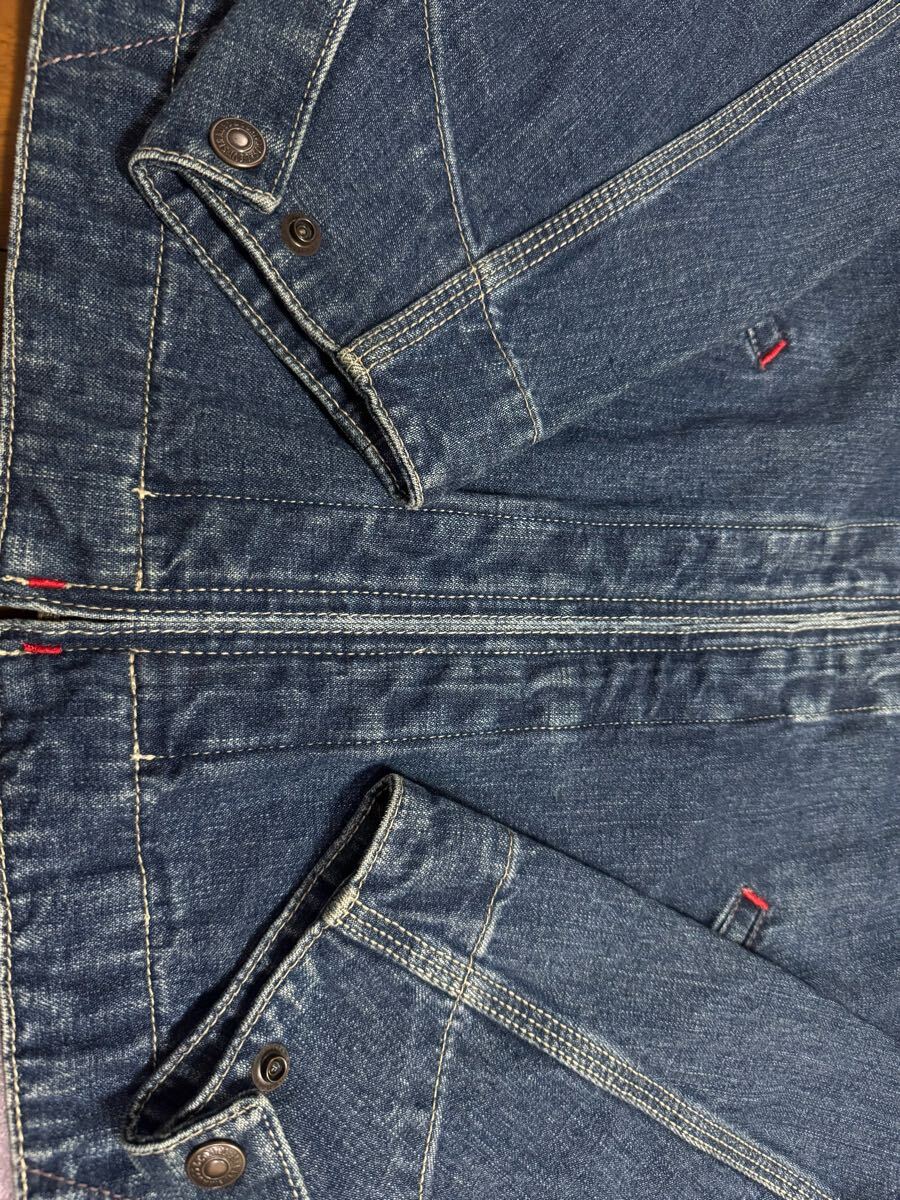 雰囲気 Levi's WORKERS 90s ヴィンテージ 短丈 デニムブルゾン 雰囲気 Levi's WORKERS 90s ヴィンテージ 短丈 デニムブルゾン