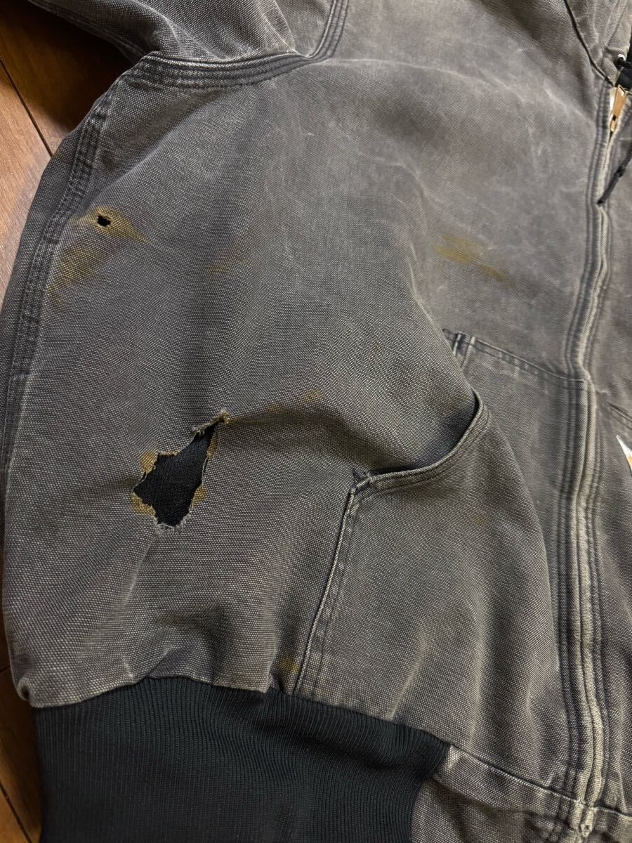 鬼フェード襤褸/ビッグサイズ2XL】Carhartt USA製 ビンテージ 鬼フェード襤褸/ビッグサイズ2XL】Carhartt USA製 ビンテージ