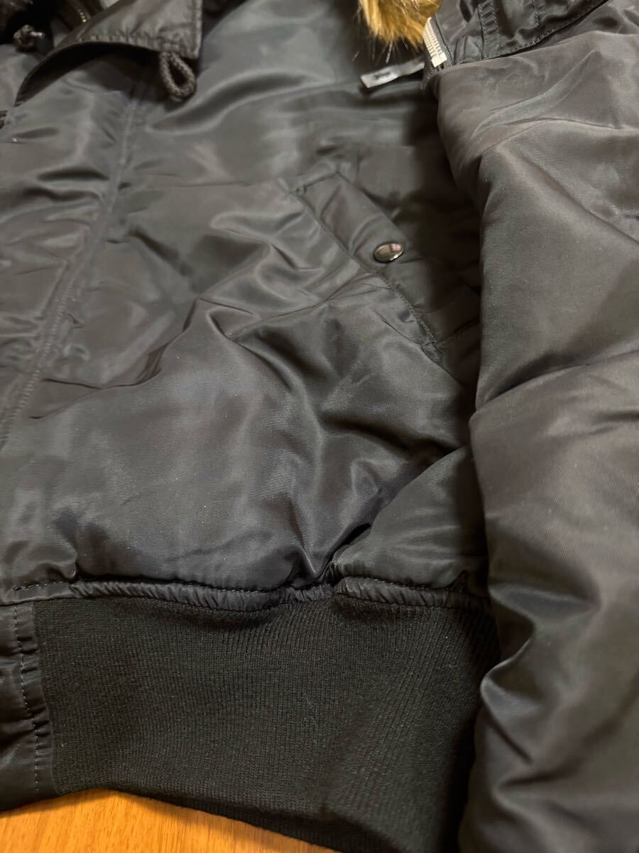 ALPHA INDUSTRIES 脱着式エコファー TYPE N-2B フライト ALPHA INDUSTRIES 脱着式エコファー TYPE N-2B フライト