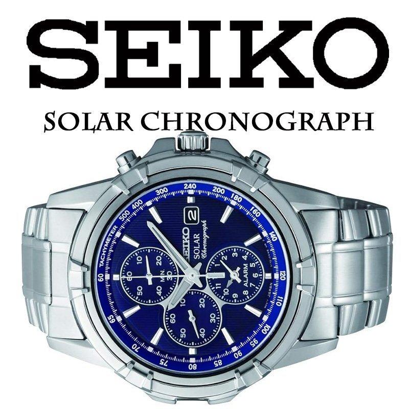 1円~【廃版モデル】セイコーSEIKO/SOLARソーラークロノグラフ 1円~【廃版モデル】セイコーSEIKO/SOLARソーラークロノグラフ