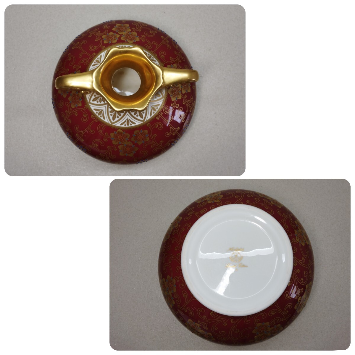 Noritake オールドノリタケ 復刻品 金彩葡萄 花生 壷 つぼ 花入 Noritake オールドノリタケ 復刻品 金彩葡萄 花生 壷 つぼ 花入