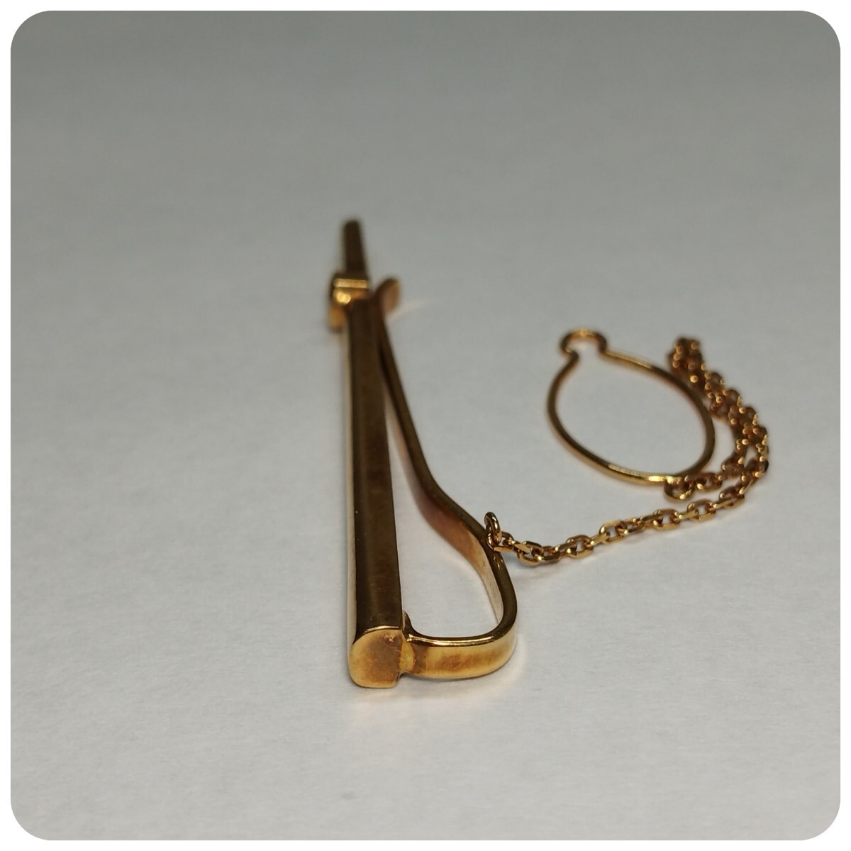 K18 ネクタイピン タイピン 18金 重量5.0g ゴールド イエロー K18 ネクタイピン タイピン 18金 重量5.0g ゴールド イエロー