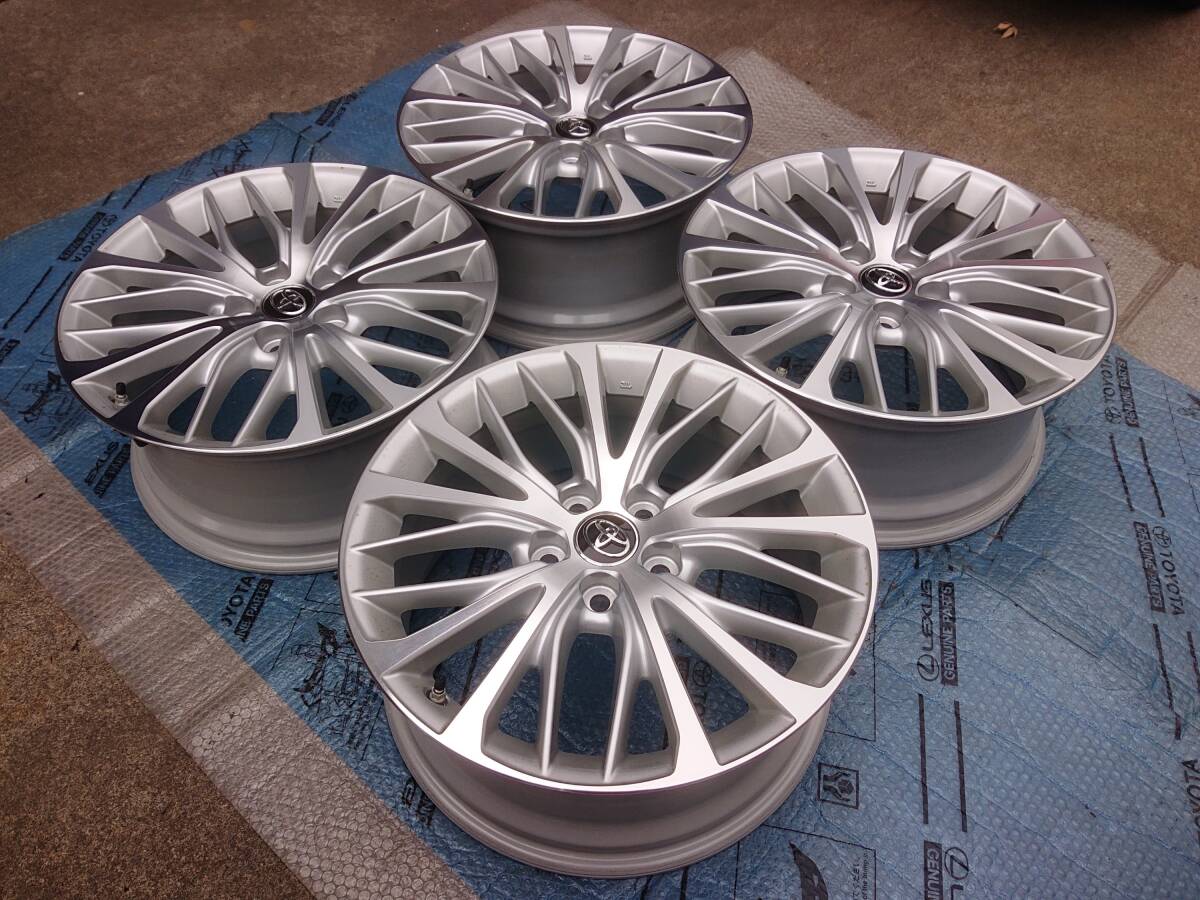 トヨタ 70系 カムリ Gレザーパッケージ 純正 18インチ 8J OFF+50 トヨタ 70系 カムリ Gレザーパッケージ 純正 18インチ 8J OFF+50