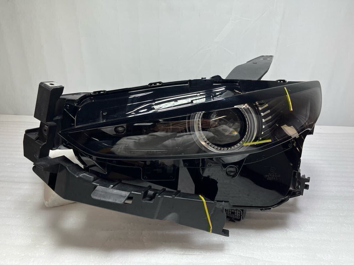 KK-120. CX-30 DM8P 左 LED ヘッドライト STANLEY W5546 ASSY ブラック 純正 MAZDA 4.26
