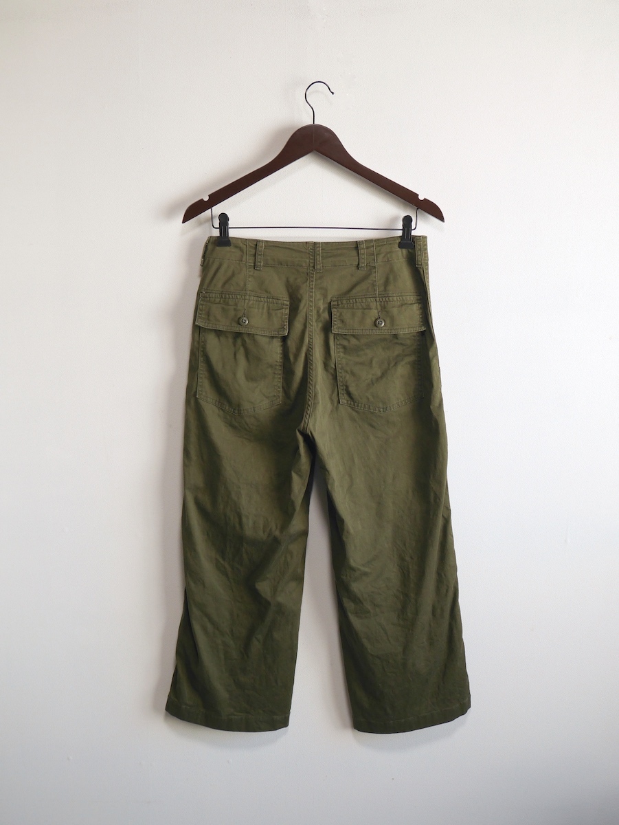 FRAMeWORK フレームワーク クロップドベイカーパンツ★ベイクルーズ_画像5