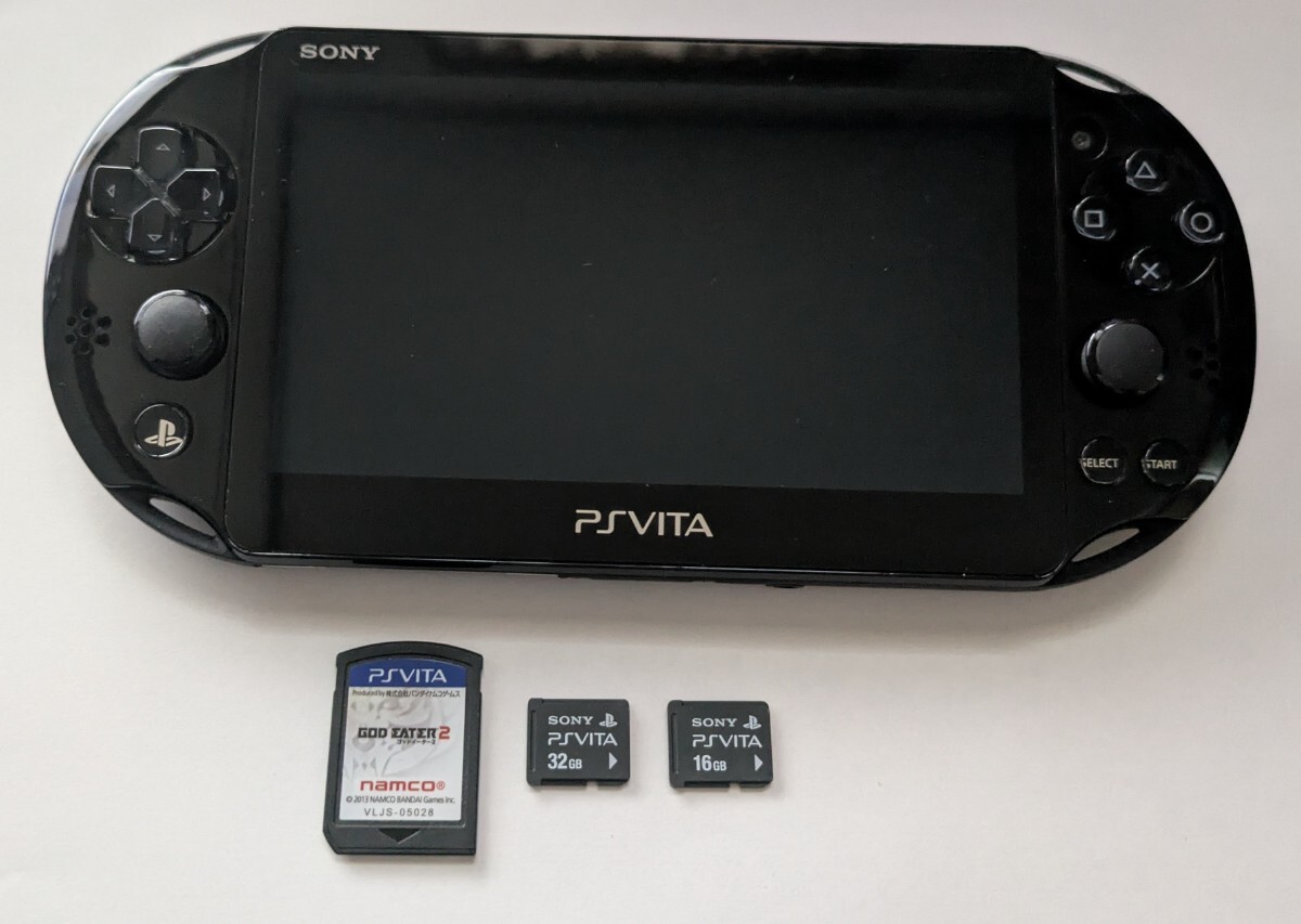 中古 PlayStation Vita PCH-2000 ブラック Wi-Fiモデル(動作確認 中古 PlayStation Vita PCH-2000 ブラック Wi-Fiモデル(動作確認