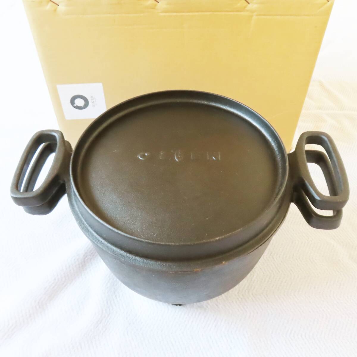 Yahoo!オークション - ダッチ オーブン 天火 両手 鍋 26cm 及源 Yahoo!オークション - ダッチ オーブン 天火 両手 鍋 26cm 及源