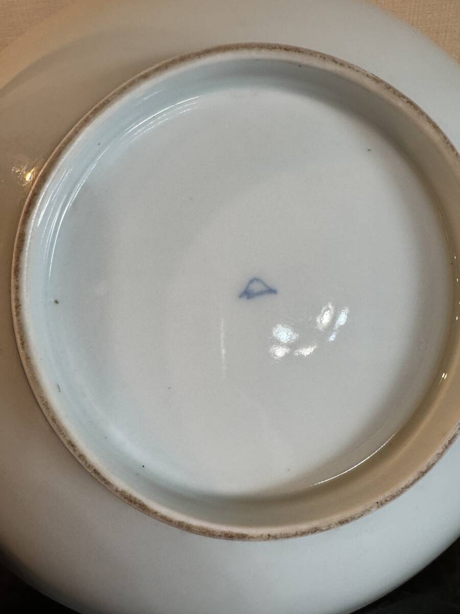 オールド 深川製磁/富士流水 マーク/大皿 小皿 ティーポット オールド 深川製磁/富士流水 マーク/大皿 小皿 ティーポット