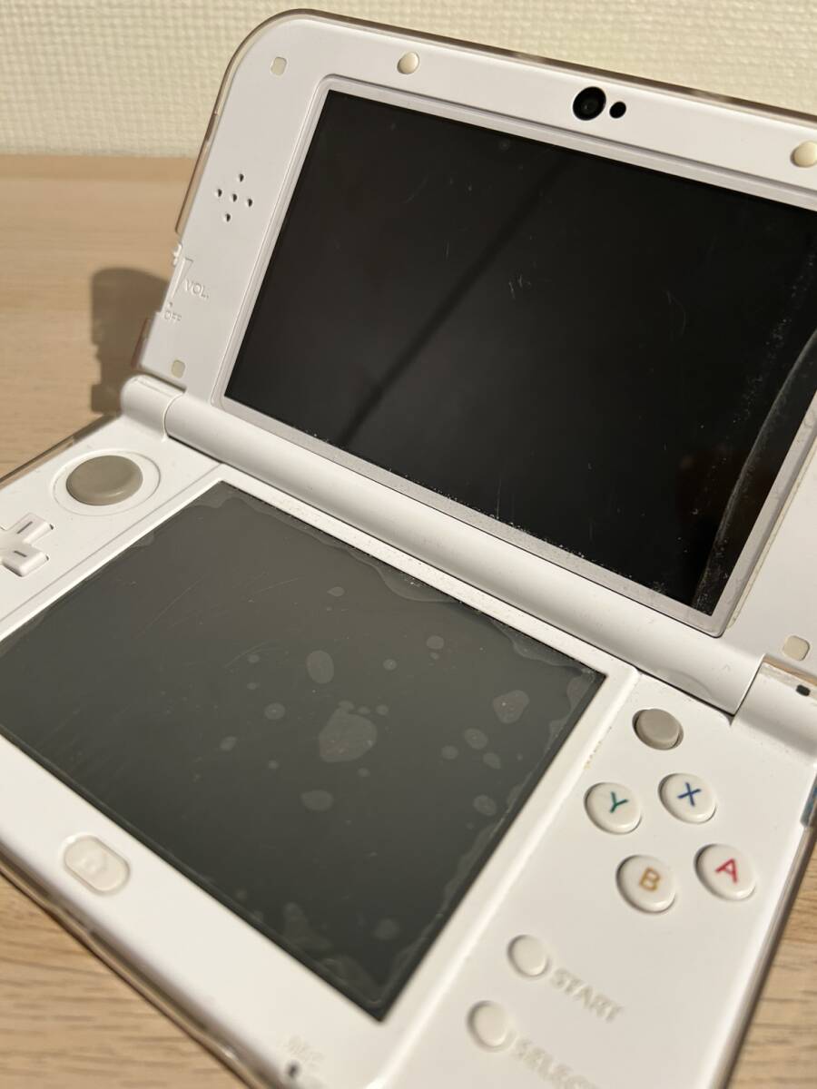 信頼も高い Nintendo New 3DS LL パールホワイト 動作確認・初期化済み ニンテンドー3DS LL本体