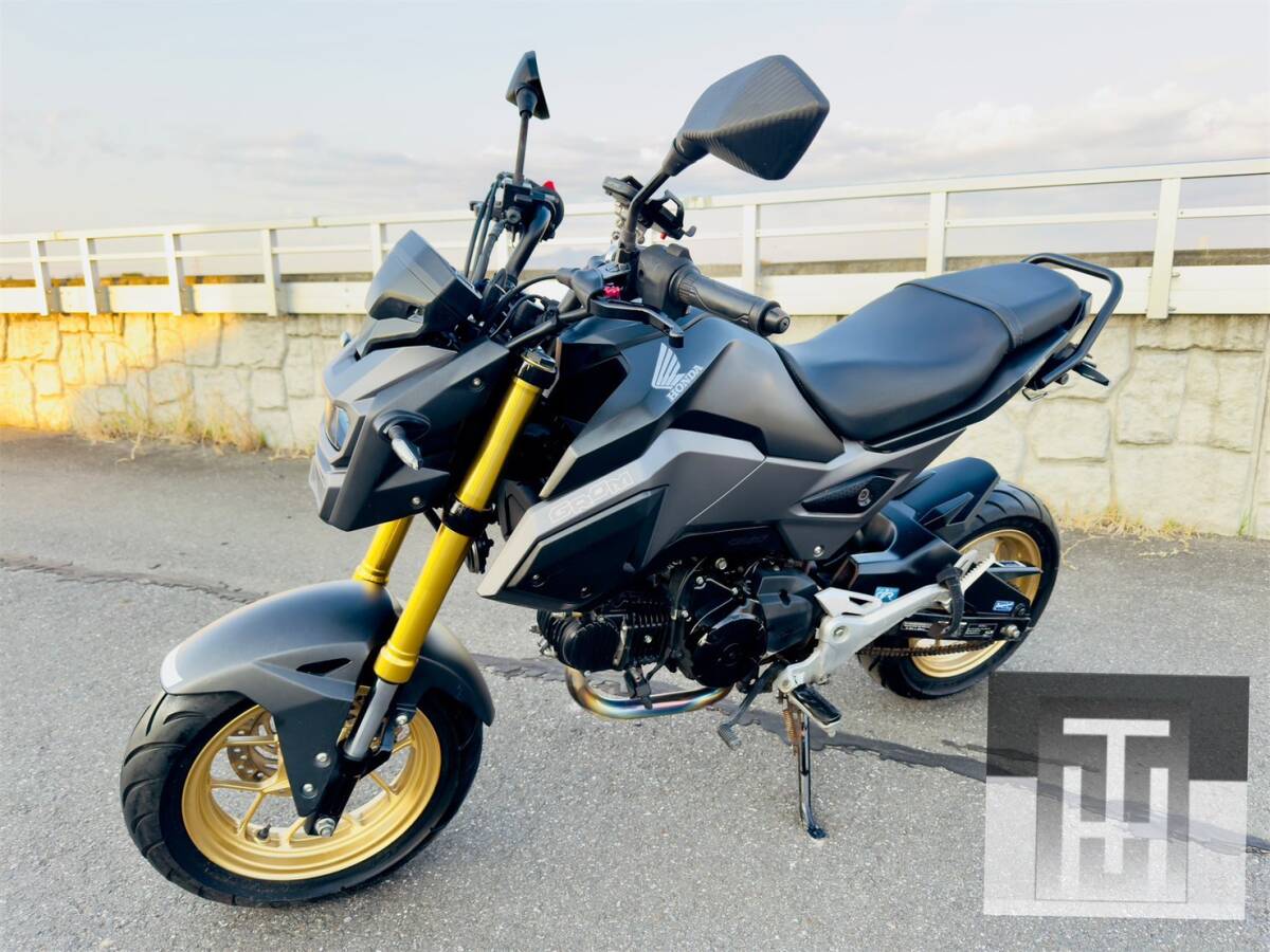 Yahoo!オークション - ホンダ グロム125 JC75 12 545km オーバー Yahoo!オークション - ホンダ グロム125 JC75 12 545km オーバー