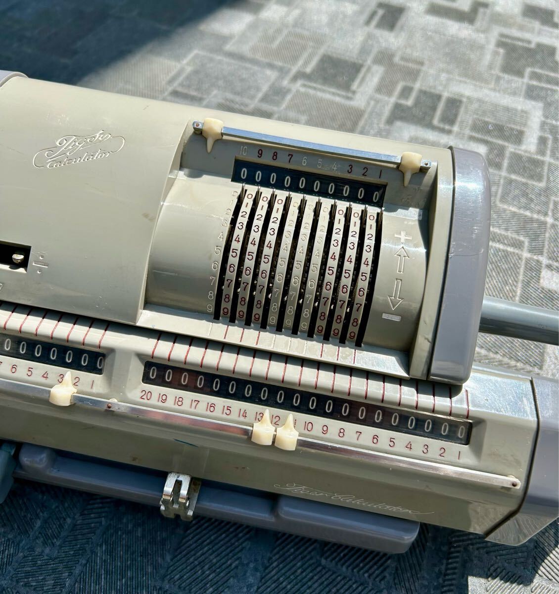 自宅保管品】Tiger Calculator/タイガーカリキュレーター/計算機 自宅保管品】Tiger Calculator/タイガーカリキュレーター/計算機