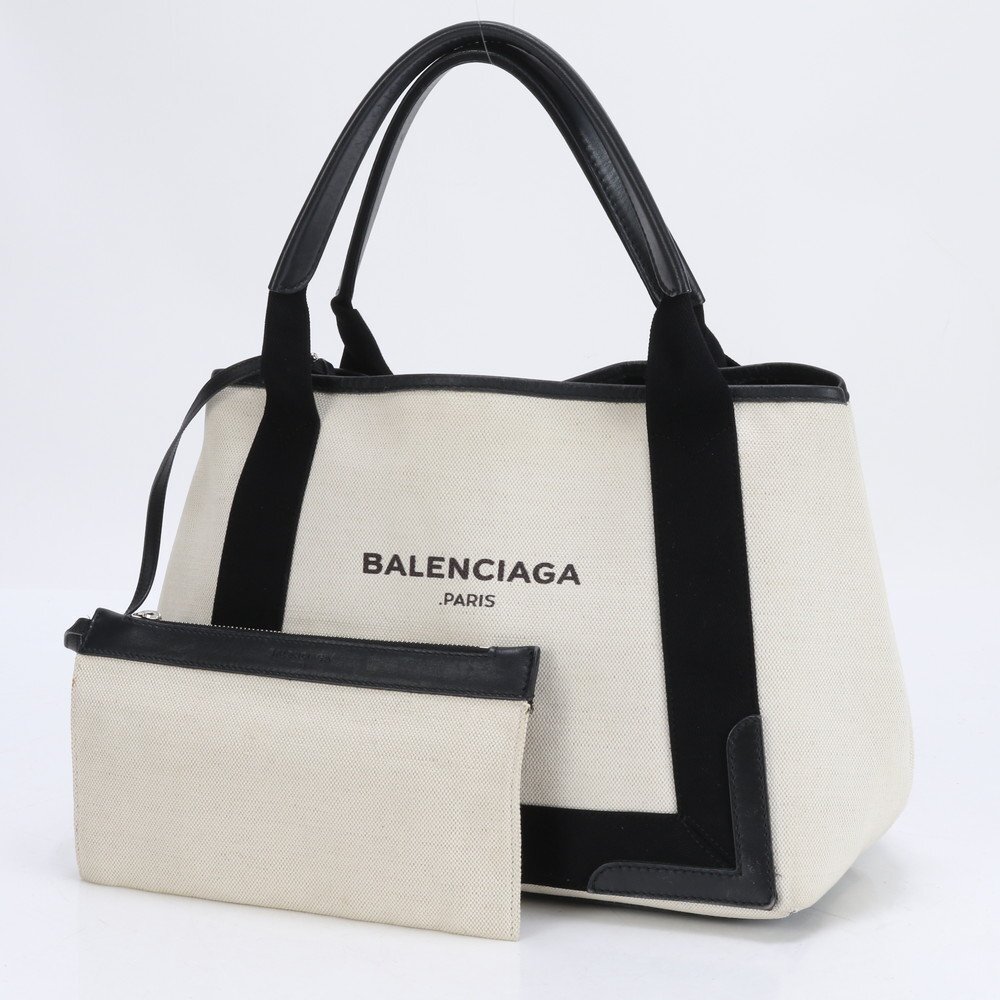 1円□極美品□バレンシアガ□ネイビー カバス S レザー 1円□極美品□バレンシアガ□ネイビー カバス S レザー