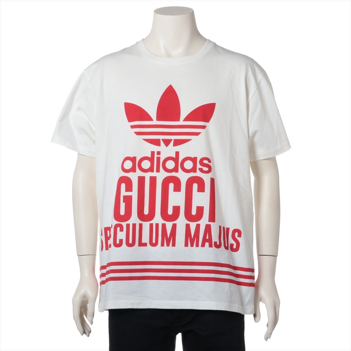 1円□新品同様□グッチ × アディダス コラボ 半袖 Tシャツ 1円□新品同様□グッチ × アディダス コラボ 半袖 Tシャツ