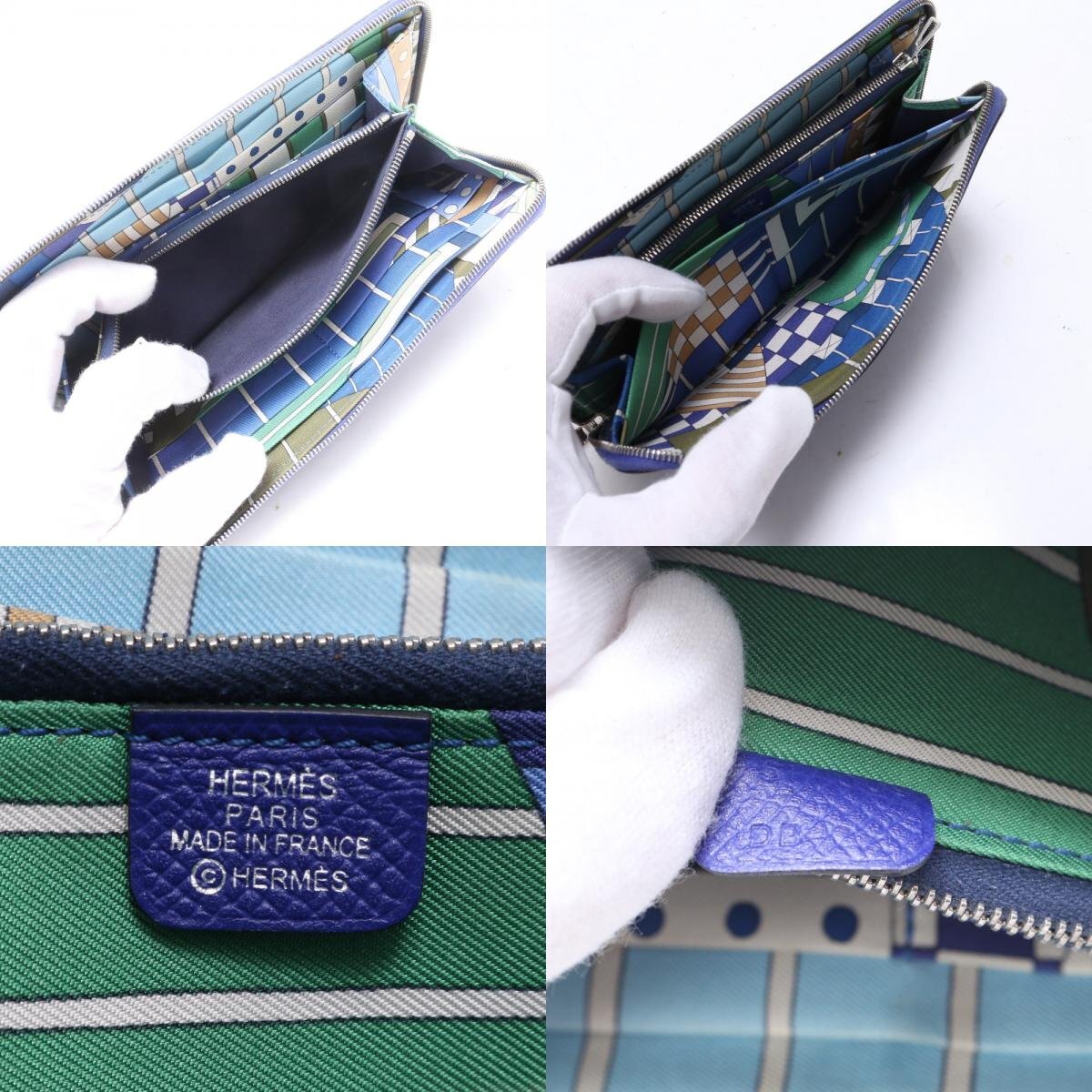 1円□極美品□エルメス□Y 刻印 アザップ ロング シルクイン 1円□極美品□エルメス□Y 刻印 アザップ ロング シルクイン