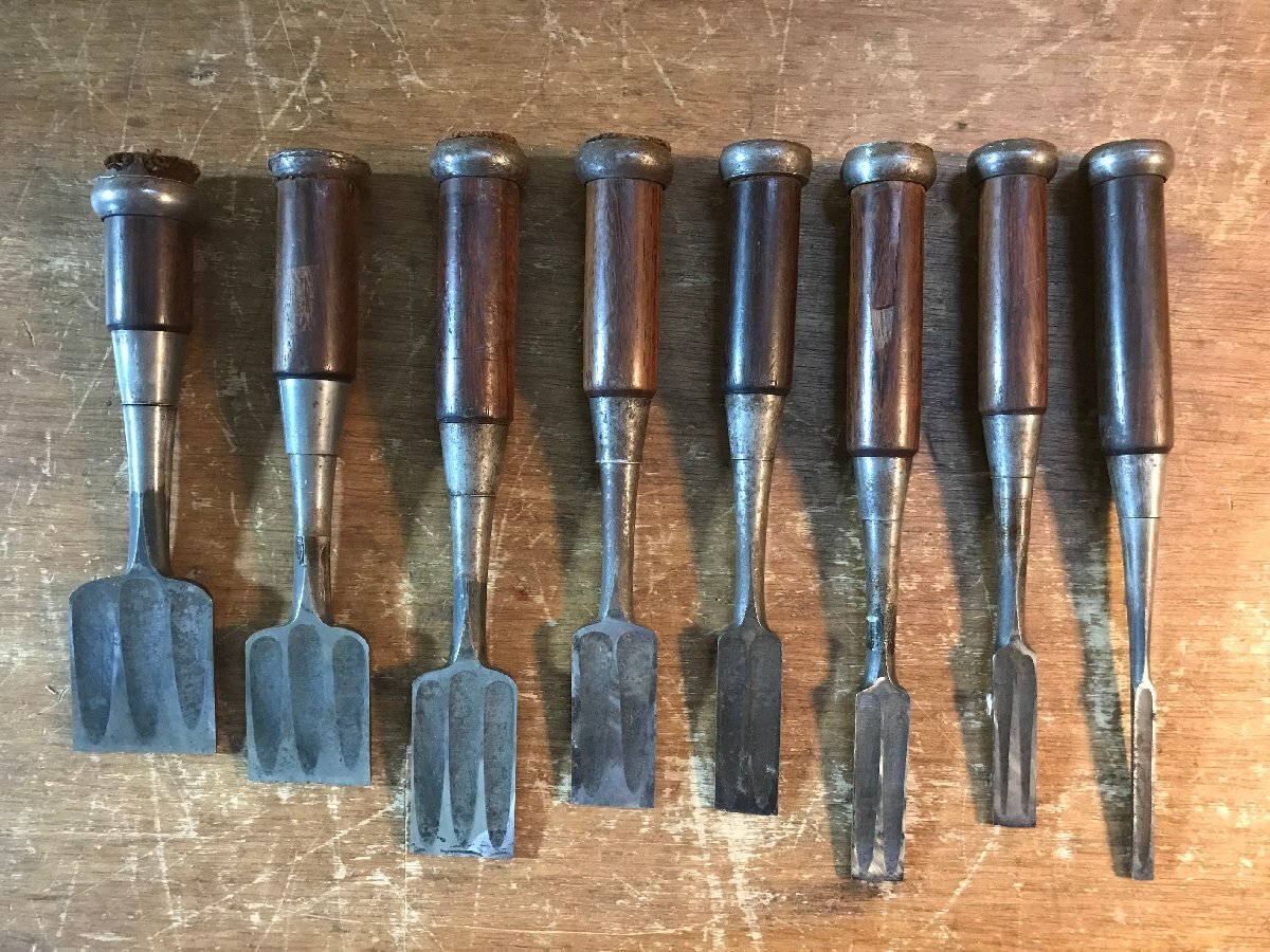 海弘　叩鑿　鑿　ノミ Yahoo!オークション - SS-8141 送料込 東国弘 鑿 ノミ 叩き 細