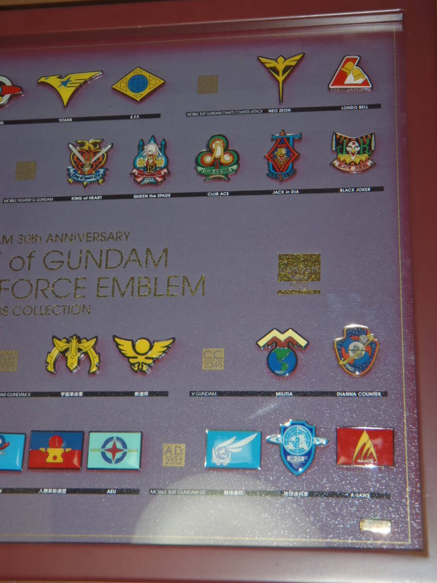 機動戦士ガンダム 30周年 エンブレムピンズコレクション 機動戦士ガンダム 30周年 エンブレムピンズコレクション