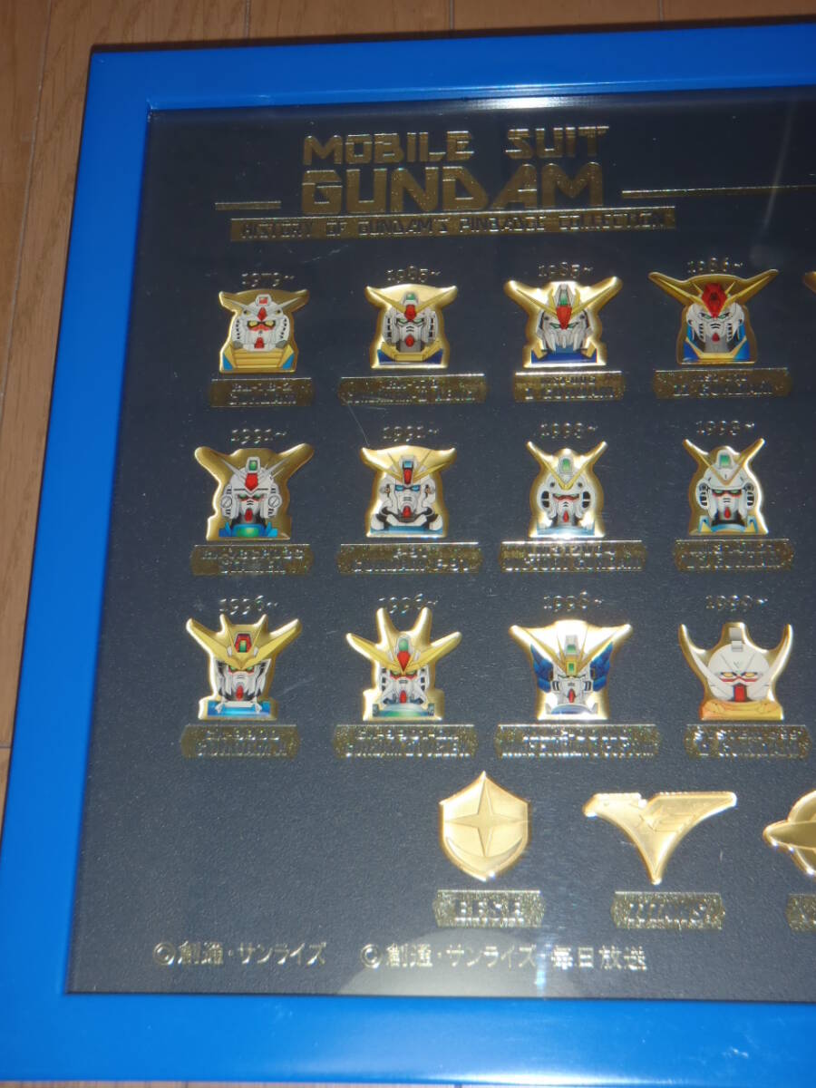 機動戦士ガンダム 30周年記念 ヒストリー ピンバッジ 機動戦士ガンダム 30周年記念 ヒストリー ピンバッジ