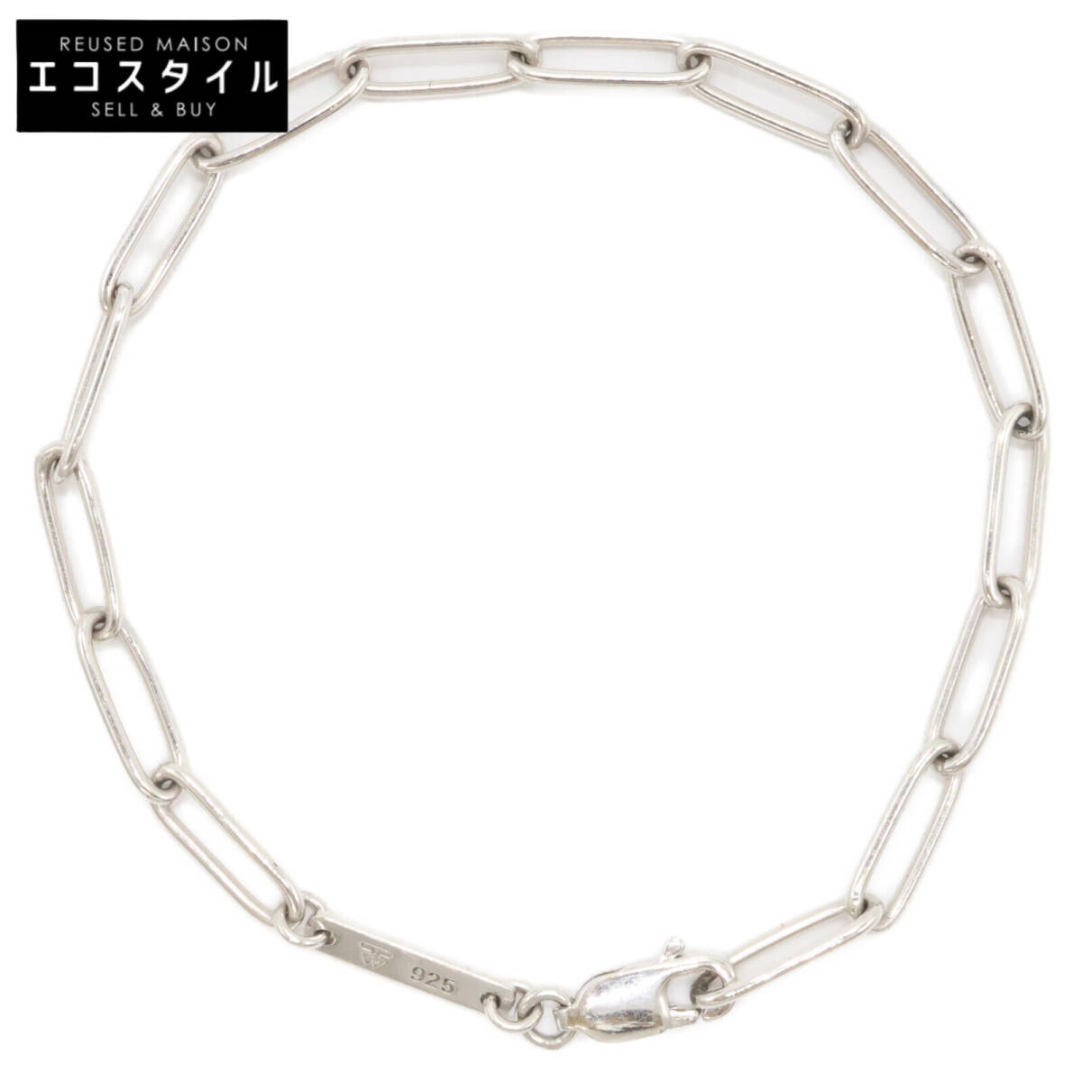 1円】TOMWOOD トムウッド B01051NA01925 925 Box Bracelet 6.5 1円】TOMWOOD トムウッド B01051NA01925 925 Box Bracelet 6.5