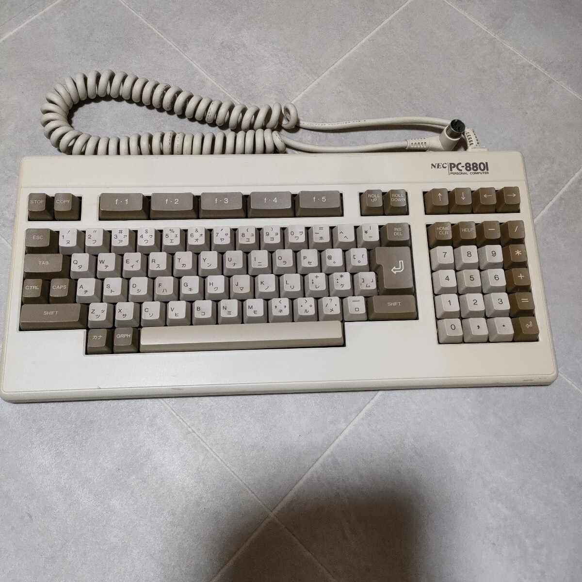 ジャンク NEC キーボード PC-8801 PERSONAL COMPUTER 動作未確認 ジャンク NEC キーボード PC-8801 PERSONAL COMPUTER 動作未確認