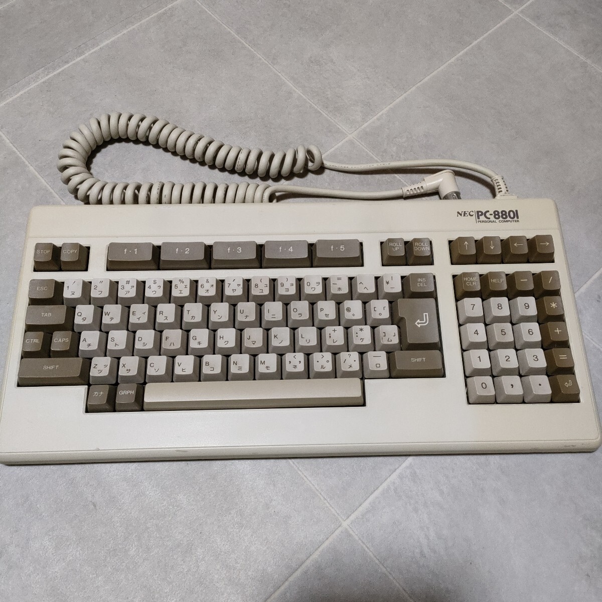 ジャンク NEC キーボード PC-8801 PERSONAL COMPUTER 動作未確認 ジャンク NEC キーボード PC-8801 PERSONAL COMPUTER 動作未確認