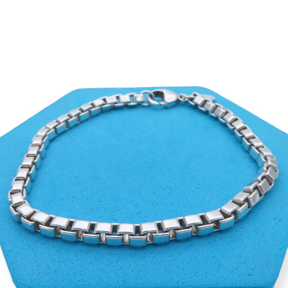 Tiffany& Co. 極美品✨ ベネチアン メンズブレスレット SV925 美品 Tiffany&Co. ティファニー ベネチアン シルバー