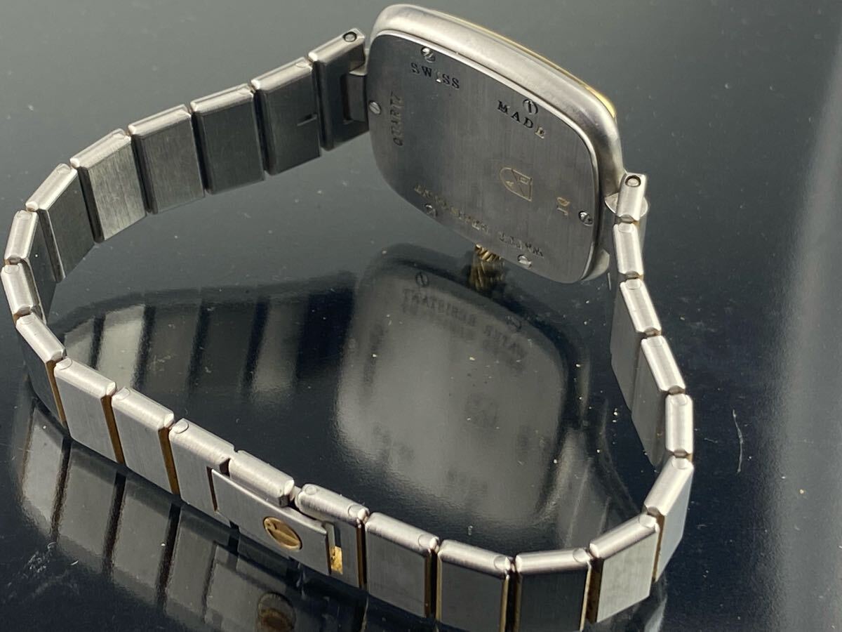 A1493]1円～☆メンズレディース腕時計 クォーツ SWISS MADE