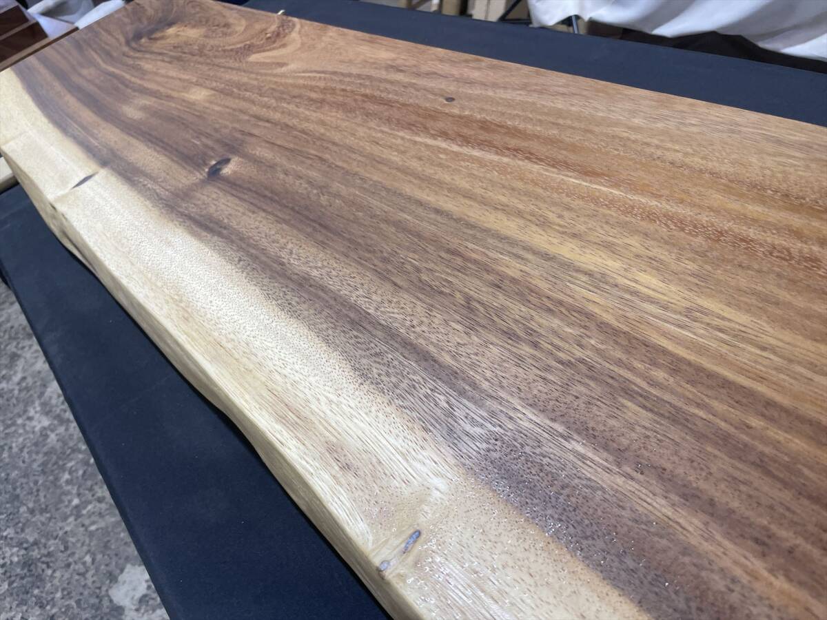 モンキーポッド4161 一枚板無垢 乾燥材 1620x340-330x50mm モンキーポッド4161 一枚板無垢 乾燥材 1620x340-330x50mm